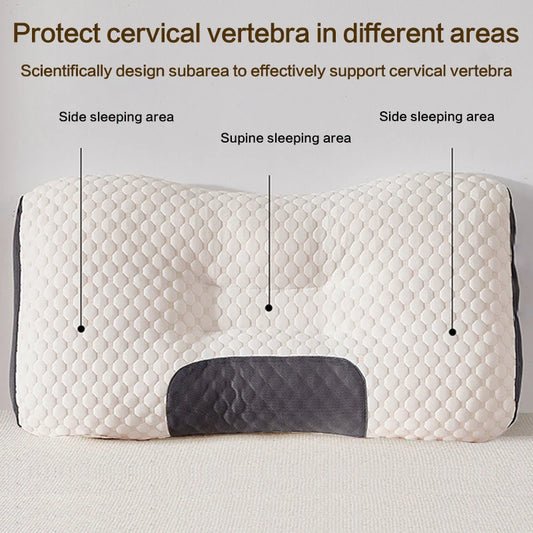 Cervical Neck Pillow – Orthopedic Soybean Fiber Sleep Support