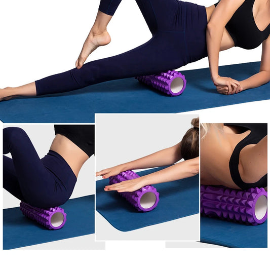 30cm Yoga Foam Roller – Muscle Massage & Trigger Point Therapy