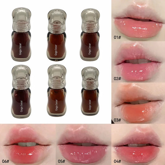 Gege Bear Crystal Gloss Lip Tint – Hydrating Mirror-Gloss Finish