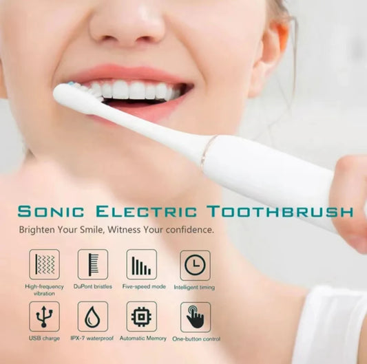 DR.GOOD Sonic Electric Toothbrush – Waterproof, 6 Cleaning Modes