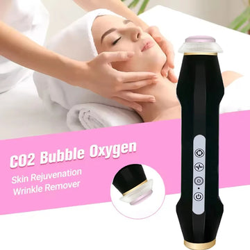 Portable CO2 Oxygen Bubble Pen – LED Facial Therapy Device