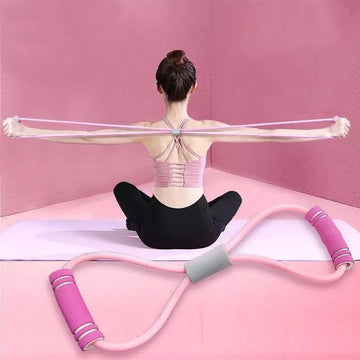 Resistance Bands with Foam Handles – Home Gym Pull Rope Set