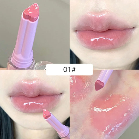 Gege Bear Watery Tinted Lip Balm – Moisturizing Color, All-Day Soft Lips