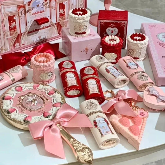 Flower Knows Strawberry Cupid Makeup Collection – Complete Romantic Beauty Set