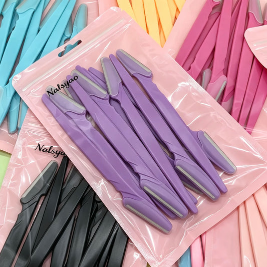 Wholesale 5/10/30/40pcs Razor for Trimmer and Women Eyebrow and Men Shaver with Hair Razor and Face Protective Cover, Safe Rap
