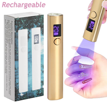 Portable Mini UV LED Nail Lamp – Quick-Cure Gel Polish Dryer