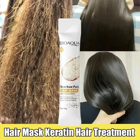 5-Second Magic Hair Repair Mask – Smooths Frizz & Damage