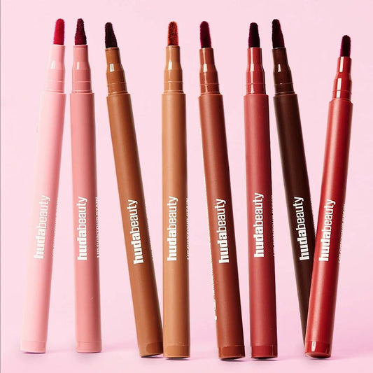 Velvet Matte Lip Liner Pencil – Waterproof, Non-Stick, 12 Shades