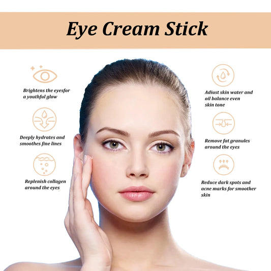 Snail Collagen Eye Cream Stick – Fades Dark Circles &amp; Fine Lines