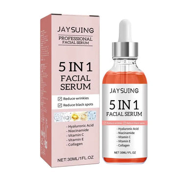 5-in-1 Anti-Ageing Face Serum – Firming & Brightening Formula
