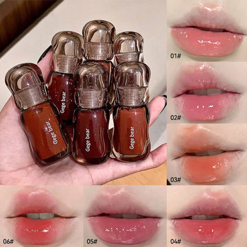 Gege Bear Crystal Gloss Lip Tint – Hydrating Mirror-Gloss Finish