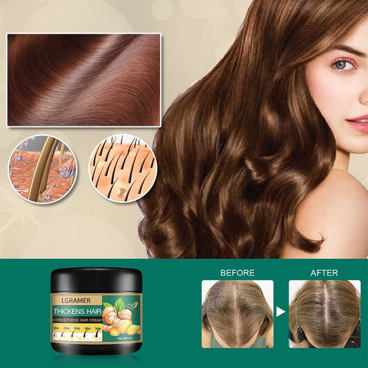 Ginger Alopecia Hair Growth Cream – Regrowth & Strengthening Formula