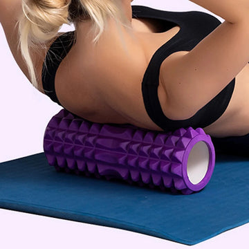 30cm Yoga Foam Roller – Muscle Massage & Trigger Point Therapy