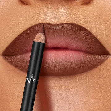 Pudaier Matte Lip Liner – Non-Transfer Formula, 6 Shades