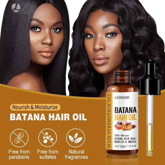 100% Pure Batana Hair Oil – Natural Growth & Anti-Breakage Treatment