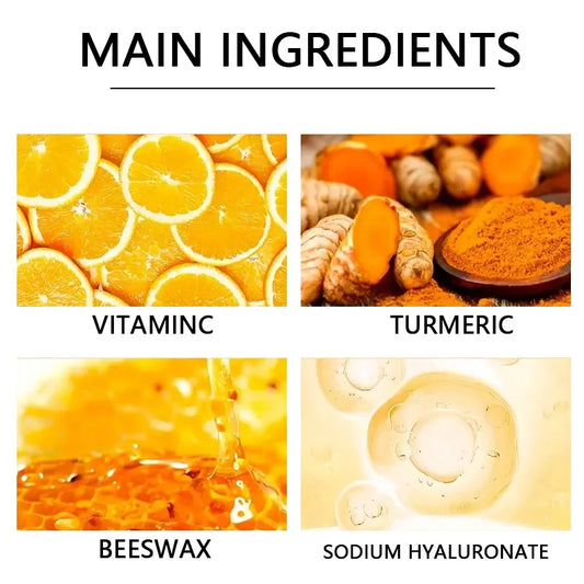 Vitamin C &amp; Turmeric Hand Wax Mask – Brightening Spa Treatment